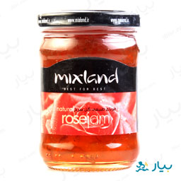 مربا گل سرخ 300 گرمی میکس لند