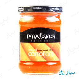 مربای هویج شیشه ای 300 گرمی میکس لند