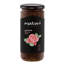 مربای گلسرخ 225 گرمی میکس لند