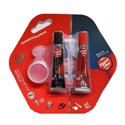 چسب 2قلو هزارکاره 16 g مات زیپر