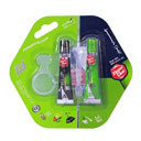 چسب 2قلو هزارکاره 16 گرمی شفاف زیپر