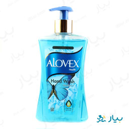 مایع دستشویی شفاف آبی 500 گرمی آلوکس