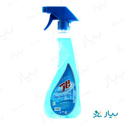 ‏مایع شیشه پاک کن 500 گرمی آبی تاژ