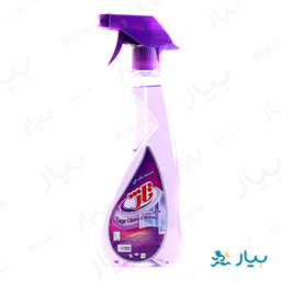‏مایع شیشه پاک کن بنفش 500گرمی تاژ