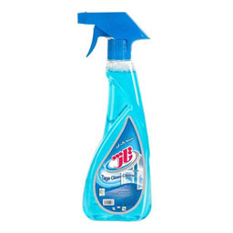 مایع شیشه پاک کن آبی 500گرمی تاژ