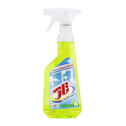 شیشه پاک کن سبز 500 میلی لیتری تاژ