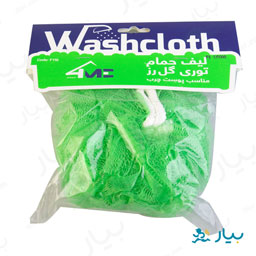 لیف حمام توری طرح گل رز فورمی