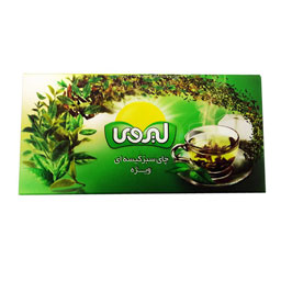لیروی چای سبز ویژه کیسه ای 20عددی