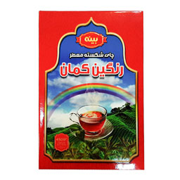 بینه چای شکسته معطر رنگین کمان 450گرمی