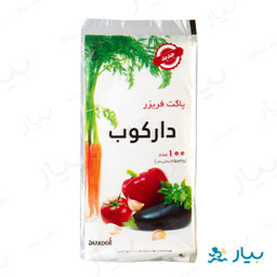 پاکت فریزر 100 عددی دارکوب