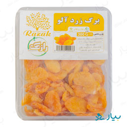 برگه زردآلو 300 گرمی رازک