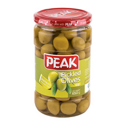 کنسرو زیتون 650 گرمی پیک