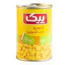 کنسرو ذرت شیرین 420 گرمی پیک