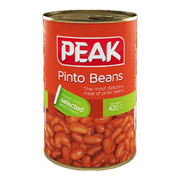 کنسرو لوبیا چیتی 420 گرمی پیک