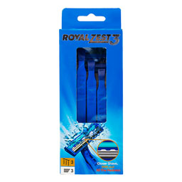 تیغ سه لبه صابون دار 3 عددی رویال