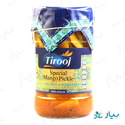 ترشی انبه ویژه شیشه ای 700 گرمی تیروژ