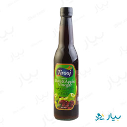سرکه سیب و خرما 450 میلی لیتری تیروژ