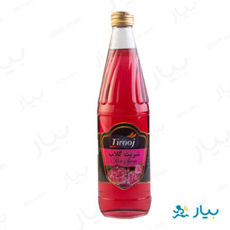 شربت گل محمدی 500 سی سی تیروژ