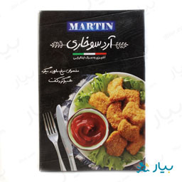 آرد سوخاری ( مخصوص مرغ، ماهی، میگو، همبرگر و کتلت ) 200 گرمی مارتین