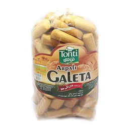 نان خشک خوراکی جو 250 گرمی تن تی