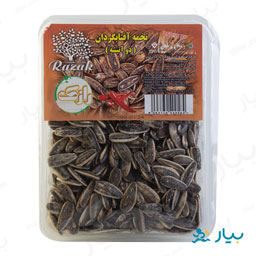 تخمه آفتابگردان دو آتیشه 200 گرمی رازک