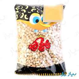 مخلوط نخود و لوبیا 900 گرمی تاج کوه