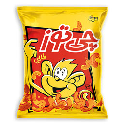 اسنک پنیری ویژه طلایی 50 گرمی چی توز