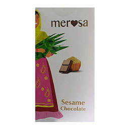 فرآورده کاکائویی کنجدی 100 گرمی مروسا