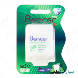 نخ دندان نازک نعنایی 50 متری بنسر