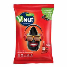 تخمه آفتابگردان با طعم سس کچاپ چیلی 105 گرمی وی نات