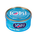 تن فیله ماهی قزل آلا 180 گرمی تاپسی