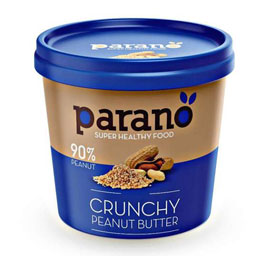 کره بادام زمینی کرانچی آبی 200 گرمی پارانو