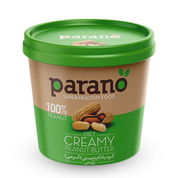 کره بادام زمینی رژیمی 185 گرمی پارانو
