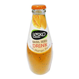 نوشیدنی تخم شربتی با طعم انبه لسکو