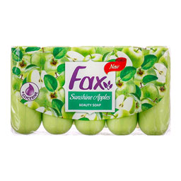 صابون آرایشی حاوی عصاره سیب 5 عددی 70 گرمی فاکس