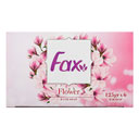 صابون حمام فاکس جعبه 6 تایی 125 گرمی - گل