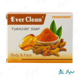 صابون شفاف کننده زردچوبه 65 گرمی اورکلین