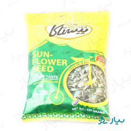 تخمه آفتابگردان لیمویی 125 گرمی پیستاکا