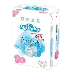 مای بیبی پوشک بچه شورتی سایز 5 مای بی بی