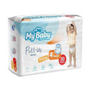 پوشک شورتی بچه سایز 4 سری پول آپ 30 عددی مای بیبی