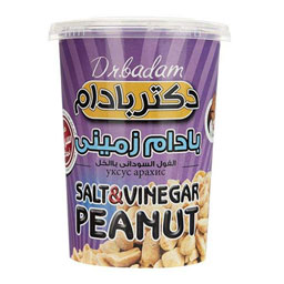 بادام زمینی با طعم سرکه نمکی 260 گرمی دکتر بادام