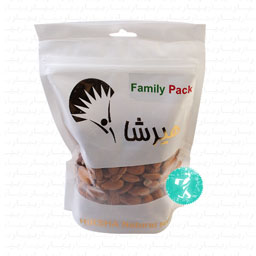 بادام خام 400 گرمی هیرشا