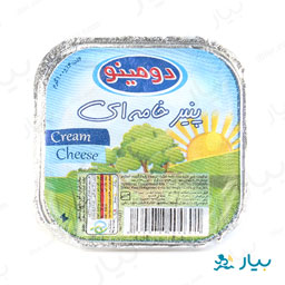 پنیر خامه ای 100 گرمی دومینو