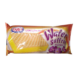 ویفر بستنی زعفرانی نوین بستنی