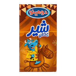 شیر موز استریلیزه کاکائو 125 میلی لیتری دومینو