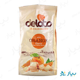 بیسکویت با طعم پرتقال 170 گرمی دلاتو