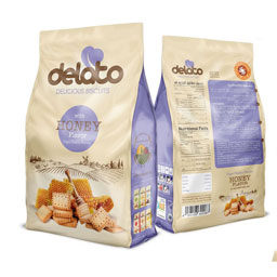 بیسکویت عسلی 170 گرمی دلاتو