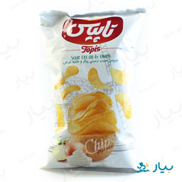 چیپس پیاز و خامه ترش 65 گرمی تاپیس