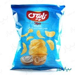 چیپس سیب زمینی نمکی 40 گرمی تاپیس