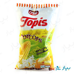 پاپ کورن پنیری 100 گرمی تاپیس